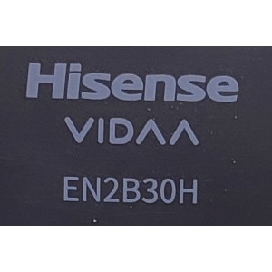 CONTROL REMOTO ORIGINAL PARA SMART TV HISENSE VIDA (( NUEVO )) / NUMERO DE PARTE EN2B30H / XHY-B2025-3D / MODELOS 50A60GMV / 40A40GMV / 32A40GMV / 65A60GMV / 55A60GMV / 43H6G / 